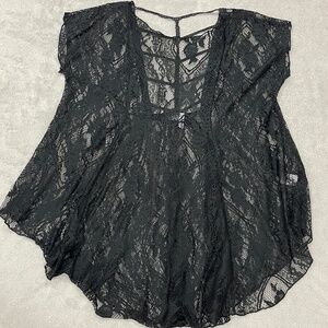 Black Lace Top size Small